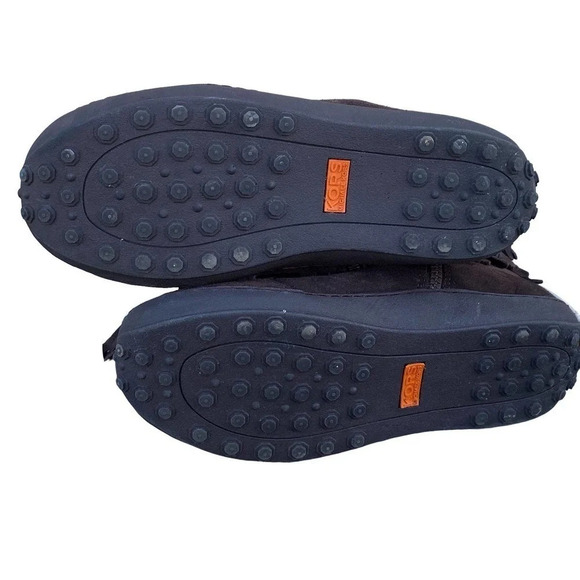 Girls Leather Michael Michael Kors Accents US 4 Brown Ankle Boots Side Boho Fall - Picture 6 of 12